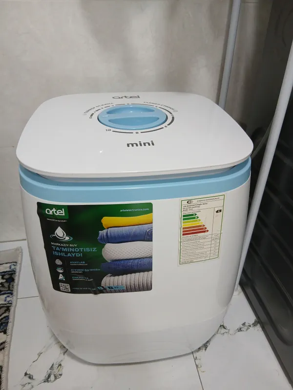 Artel mini kir yuvish mashinasi 2,5 kg Artel mini kir yuvish mashinasi 2,5 kg