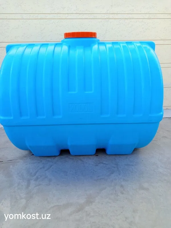 2000L plastik , gorizontal bochkalar