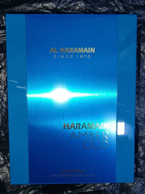 Original atir Al Haramain Amber Oud Aqua Dubai 100 ml — фото 1
