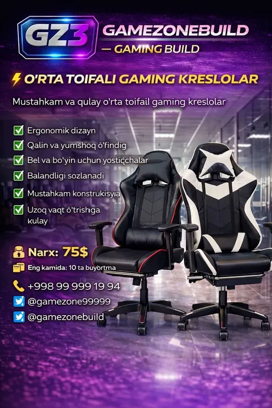 Igrovoy kreslolar | Gaming kreslo | strim kreslo
