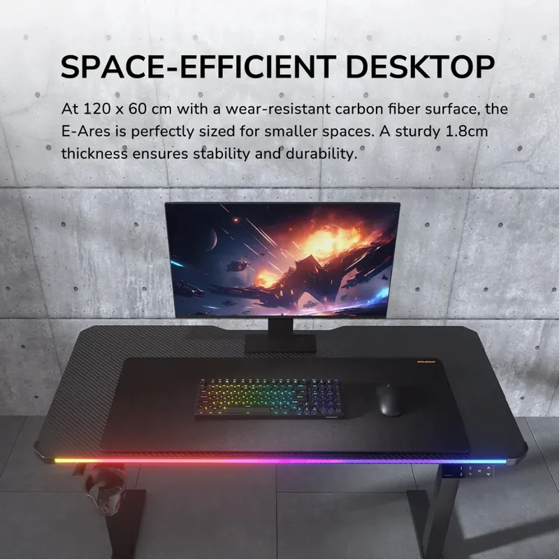 Игровой стол Cougar E-Ares 120 — фото 4 Игровой стол Cougar E-Ares 120 — фото 4