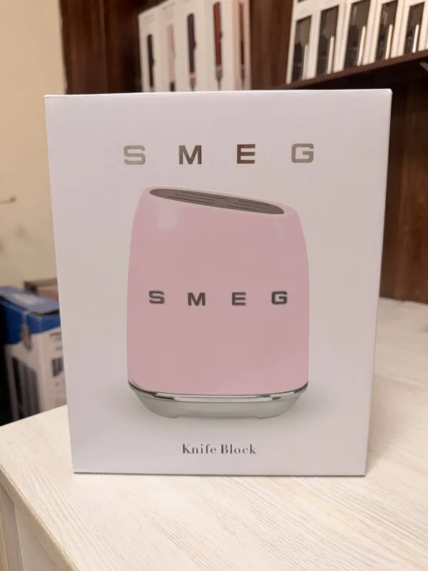 набор кухонных ножей Smeg с подставкой оптом/розницу+доставка 4 набор кухонных ножей Smeg с подставкой оптом/розницу+доставка 4
