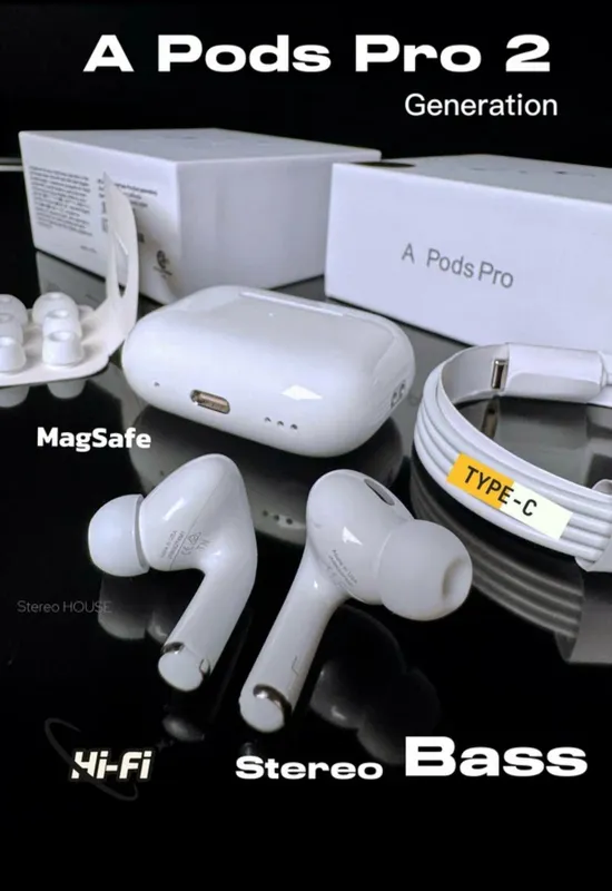 Simsiz quloqchinlar A pods pro 2 Naushnik A pods Pro 2 iPhone va Andro