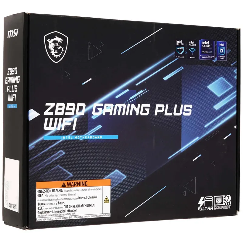 # Материнская плата MSI Z890 GAMING PLUS WIFI 3