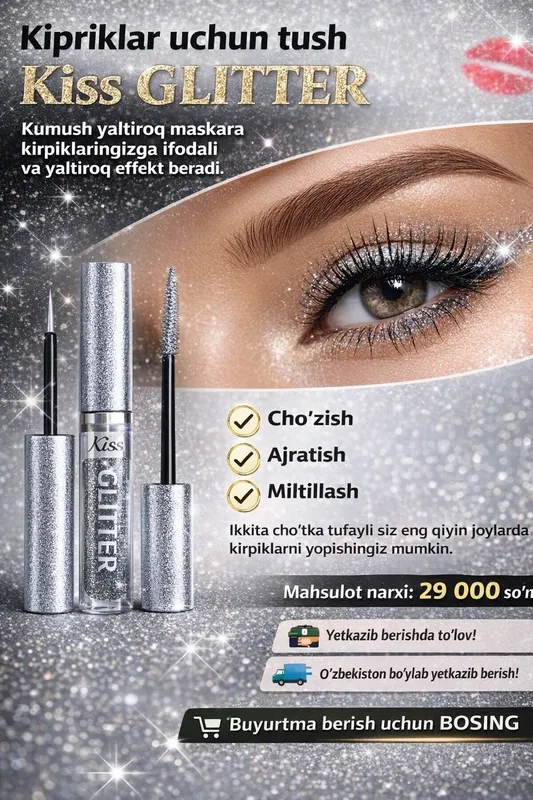 Kipriklar uchun tush