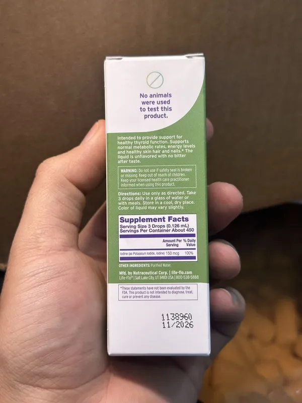 Life Flo Iodine plus 59 ml 3 Life Flo Iodine plus 59 ml 3