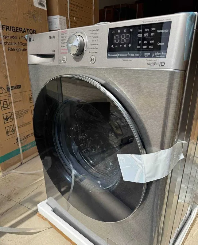 LG 8 kg F2V5PS2S AI DD Inverter Steam Wi-Fi kir yuvish mashinasi 4