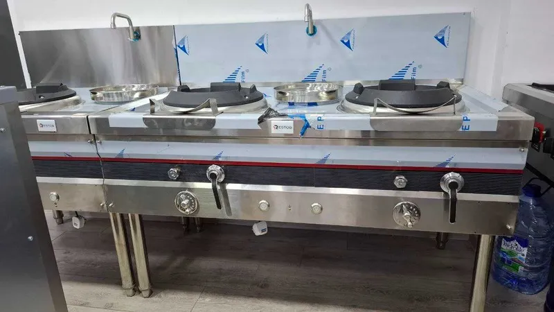 Vok qozon Gaz plita Wok вок плита для лагман Плита газовая Wok — фото 2