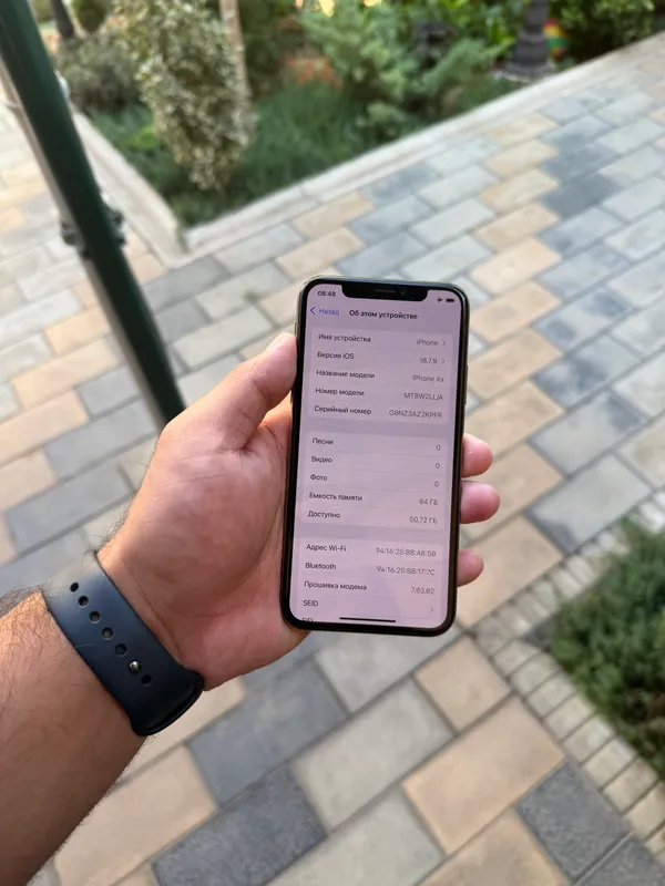 Iphone xs ayfon xs 64gb ideal aybi yo face ishlidi — фото 4