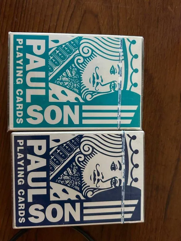 карты PAULSON , специальные карты для казино, сделано в Техасе, США
