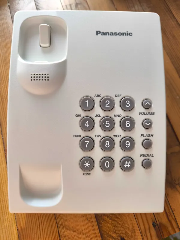 Проводной телефон Panasonic KX-TS500MX (Made in Malaysia) — фото 3