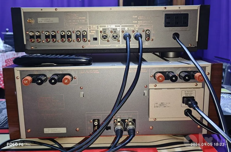 Усилитель мощности Technics SE-A2000 и пред С2000 6