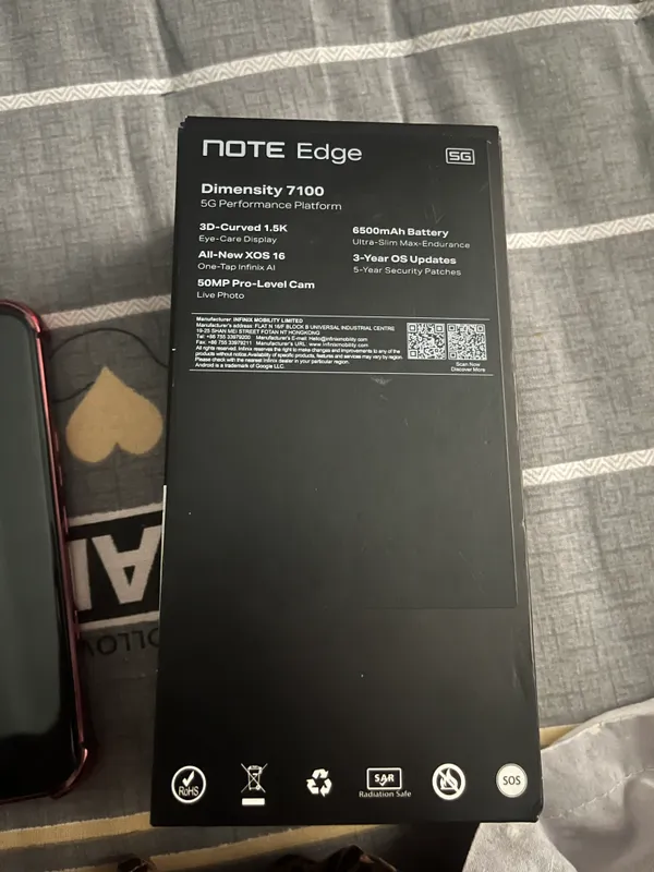 Infinix Note Edge 5G 3