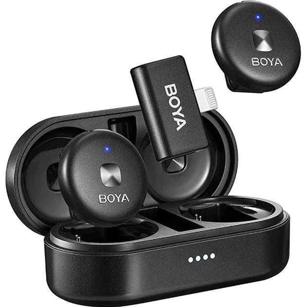 BOYA Omic-D для iPhone Беспроводной петличный микрофон. ест Доставка — фото 1