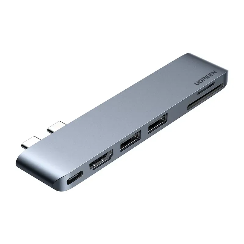 UGREEN USB-C Мультифункциональный адаптер 6-в-1 — фото 5
