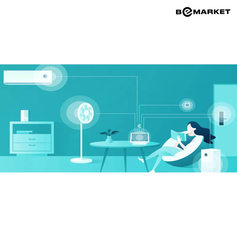 Вентилятор Xiaomi Mi Smart Standing Fan 2 Pro — фото 2