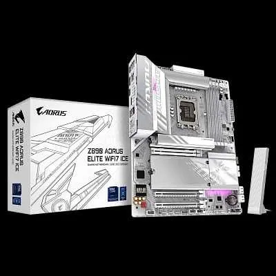 Материнская плата GIGABYTE Z890 AORUS ELITE WI FI 7 ICE Материнская плата GIGABYTE Z890 AORUS ELITE WI FI 7 ICE