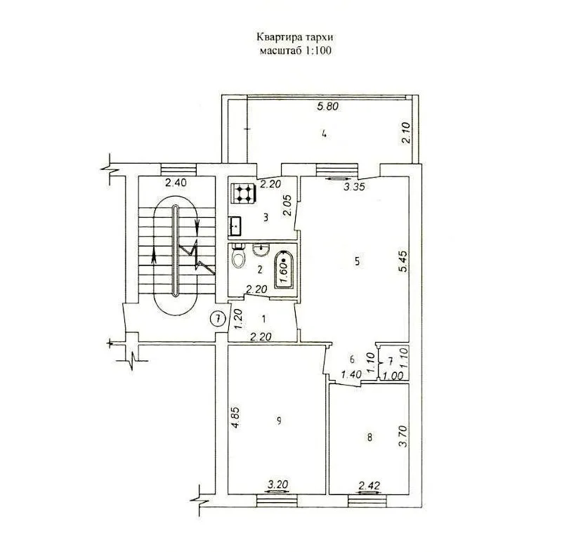 Продаётся 3-комнатная квартира, 68 м², 4/5, кирпичный дом Продаётся 3-комнатная квартира, 68 м², 4/5, кирпичный дом