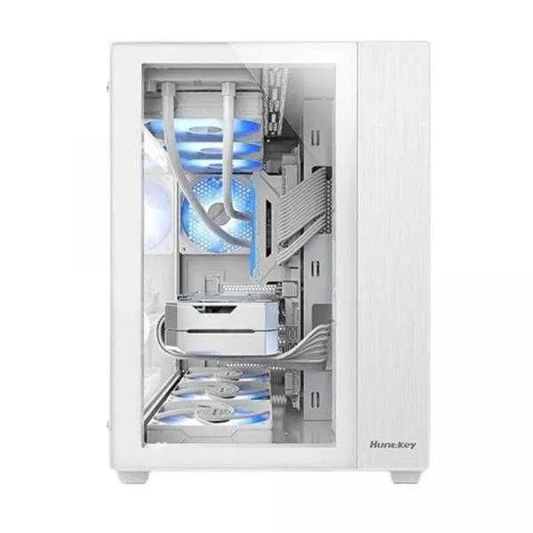 ! Корпус Huntkey S980 white with ARGB fan цена с НДС 3