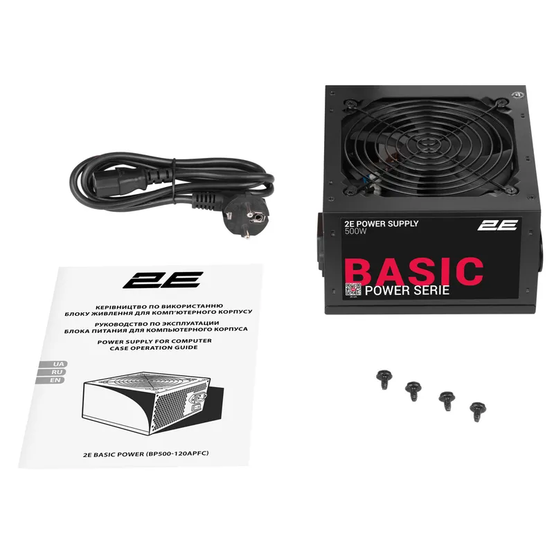 Блок питания 2E Basic Power 500W 6 Блок питания 2E Basic Power 500W 6