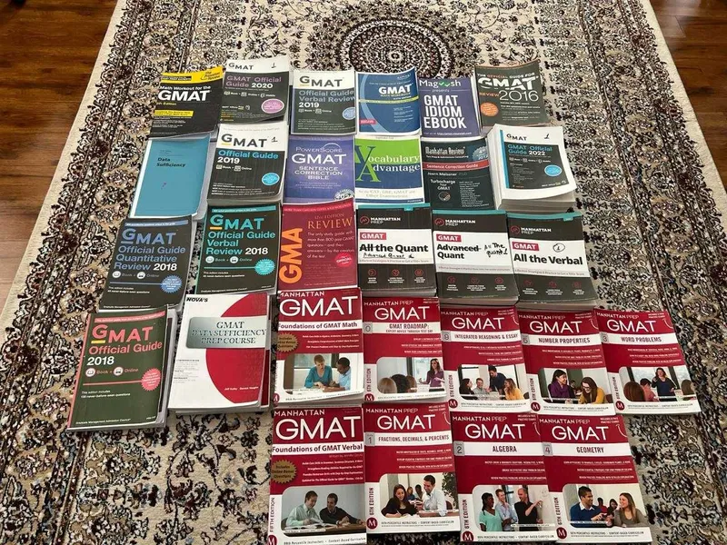 Большая коллекция книг для подготовки к GMAT Большая коллекция книг для подготовки к GMAT