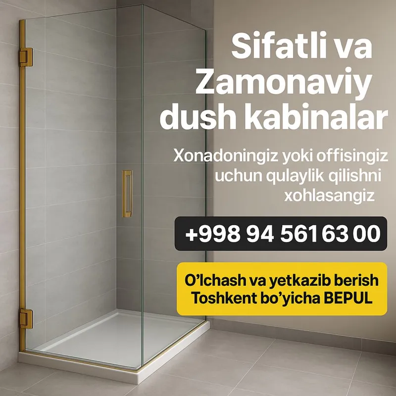 Душевые кабины 10мм каленое стекло Dush kabina душ кабина — фото 4