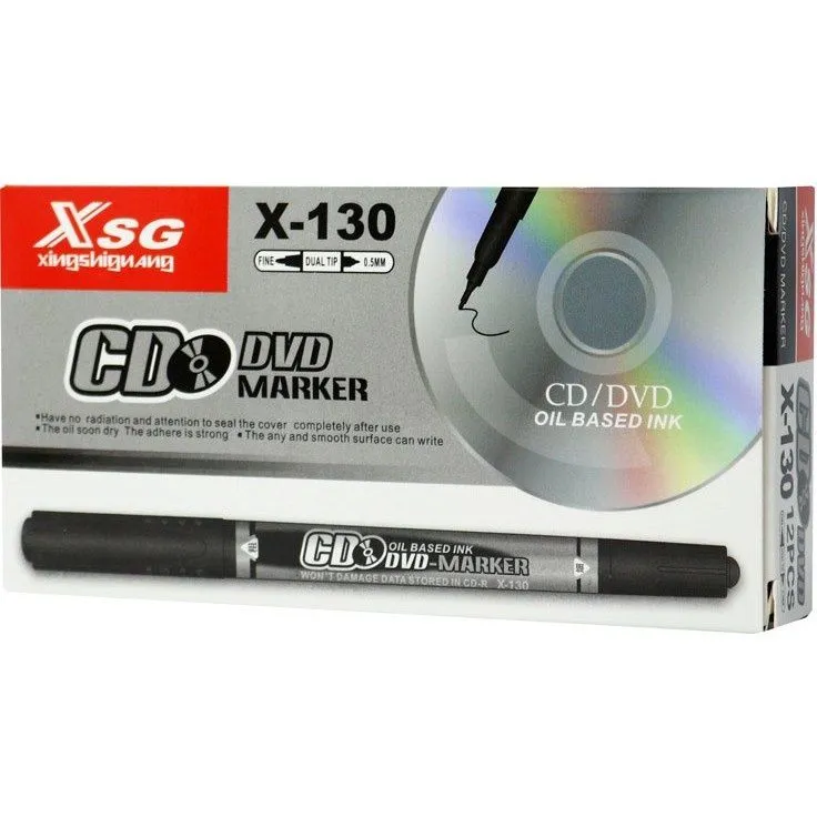 Двухсторонний CD marker /маркер найдем любую канцелярские товары — фото 1