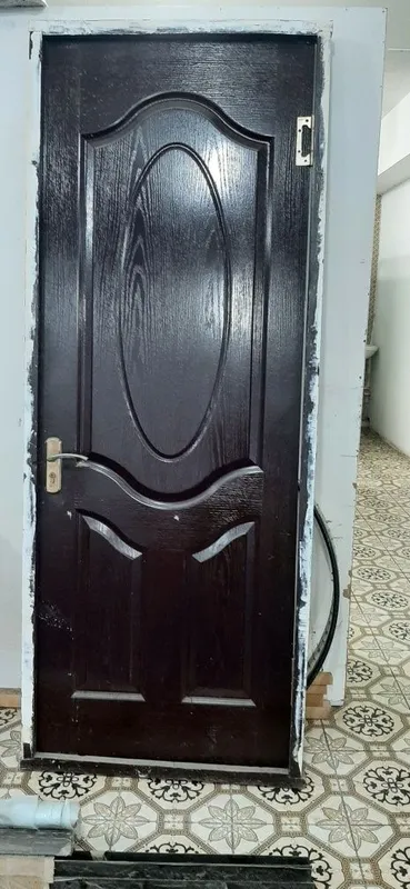 Каркасли тахта эшик