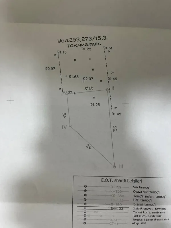 Участок НЕЖИЛОЕ Янгихаёт, Олчазор махалля
