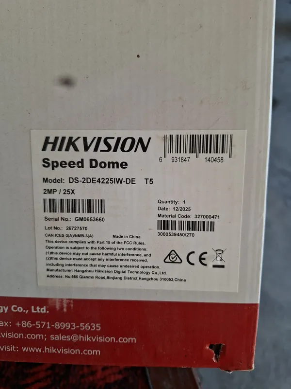 Hikvision camera 2mp 25x optik zoom. продам 350$ 2 Hikvision camera 2mp 25x optik zoom. продам 350$ 2