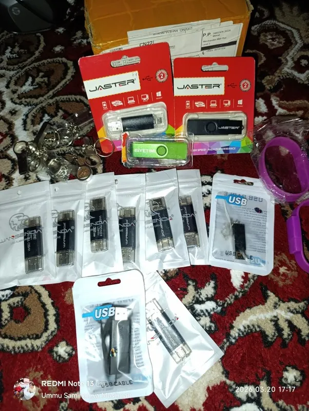 Usb 32gb, 64gb bor