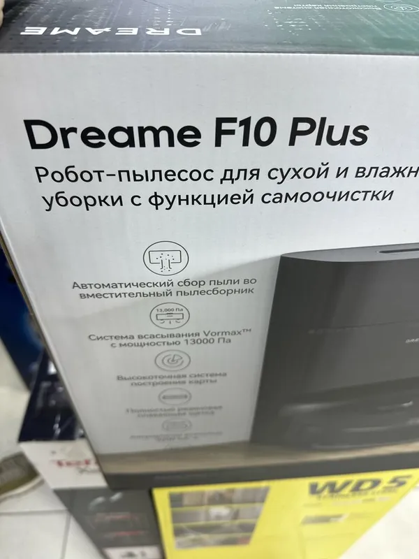 Робот Пылесос Dream f10 Plus 13000Па мощная, Официальный Дилер по Узб — фото 4 Робот Пылесос Dream f10 Plus 13000Па мощная, Официальный Дилер по Узб — фото 4