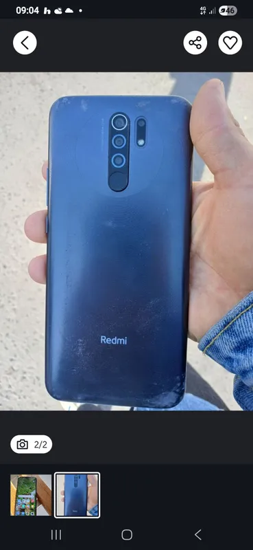 Red mi 9c 64gb 2