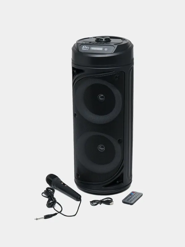 Караоке колонка Bluetooth ZQS6212, с микрофоном, 51 см — фото 2
