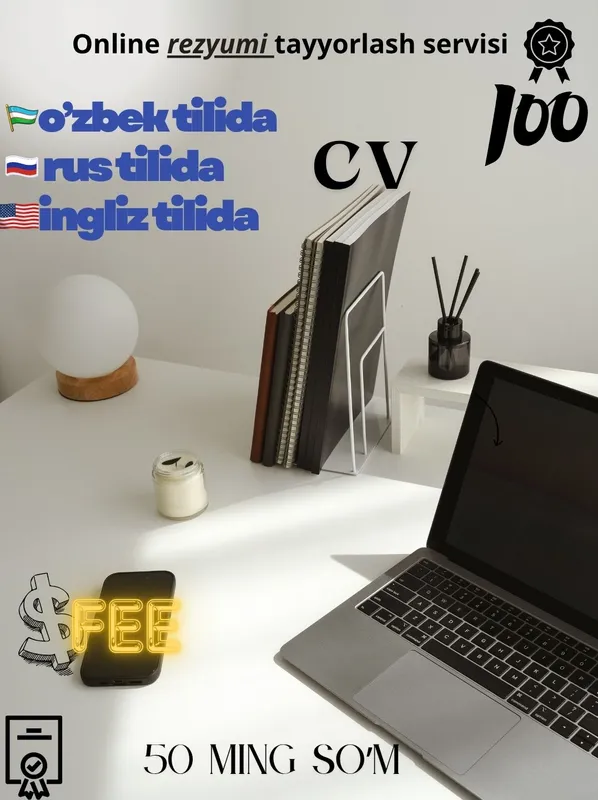 Online xizmatlar | 50 000 uzs fee