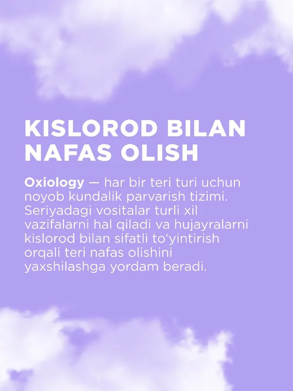 Oxiology yuzni tozalash uchun skrab 6