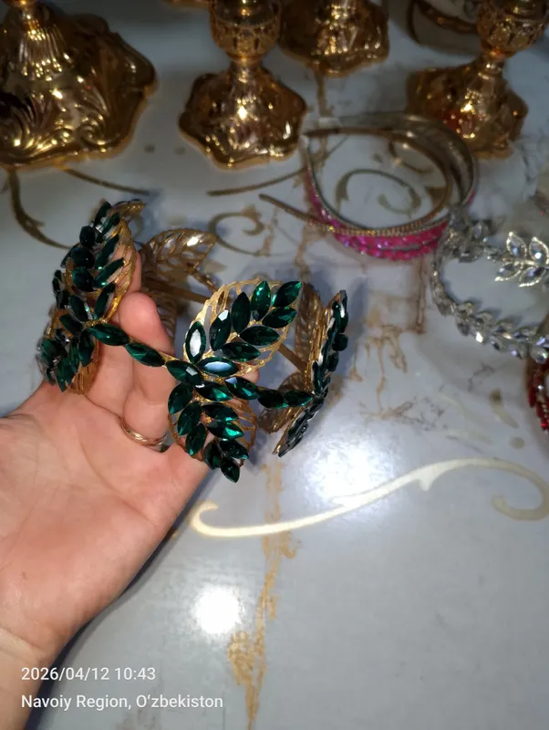 Kelinlar uchun nafis qoʻl ishi diadema sifatli