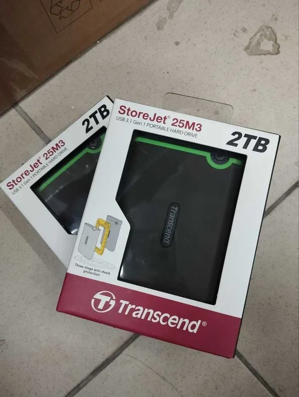 Transcend StoreJet 25M3 — 1TB / 2TB new orginal