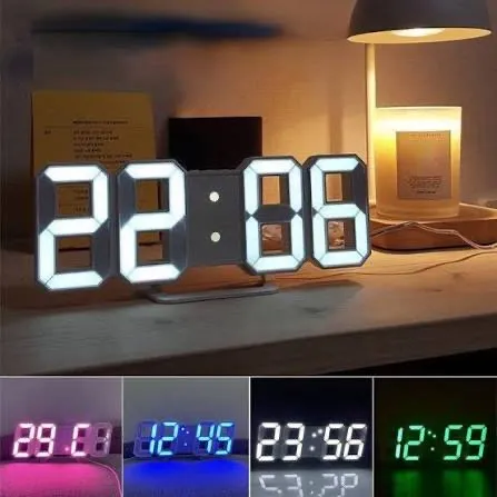 Электронные LED-часы/светильник 1 Электронные LED-часы/светильник 1