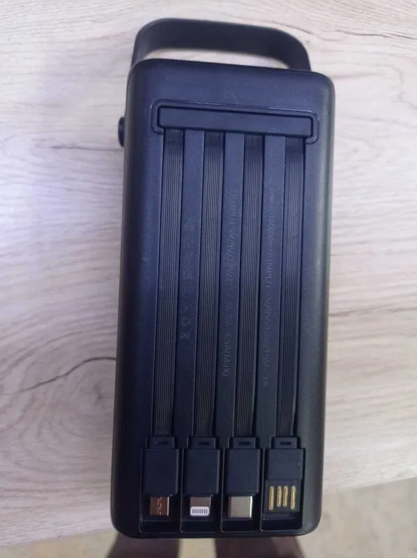 PowerBank ПОВЕР БАНК 120 ВАТ БЫСТРАЯ ЗАРЯДКА новый подаренный 420 000 2