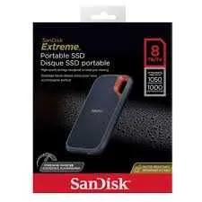 Портативный твердотельный накопитель SanDisk Extreme - 8 ТБ