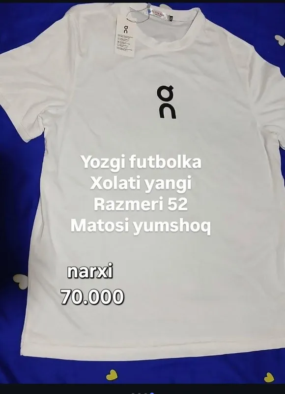 erkaklar futbolkasi