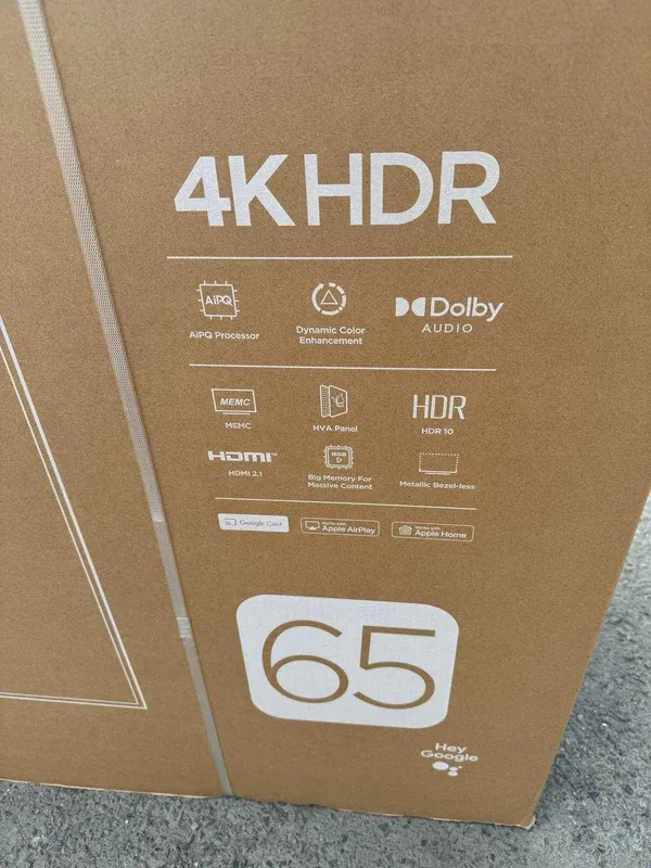 Телевизор TCL 65V6C 4K HDR Google TV Smart 3 Телевизор TCL 65V6C 4K HDR Google TV Smart 3