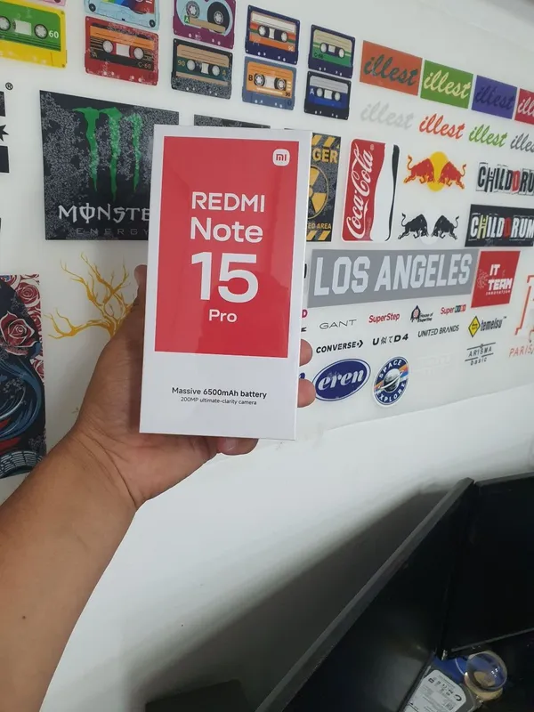 Yangi Redmi Note 15 Pro (8/256 GB, 6500 mAh) – Yangi, qutida!