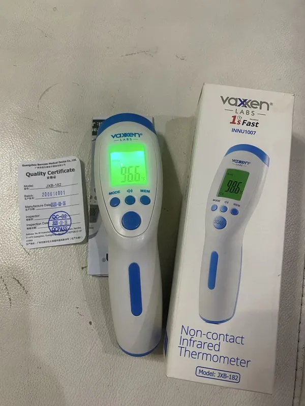 Бесконтактный инфракрасный термометр Vaxxen Labs (Berrcom) JXB-182
