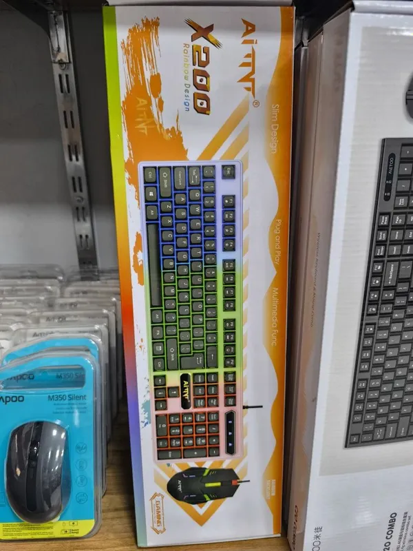 Rgb klava mish byujetni