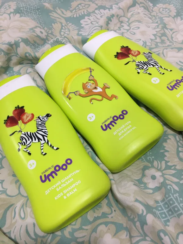 Umooo 3+ bolalar uchun shampun-balzam 1