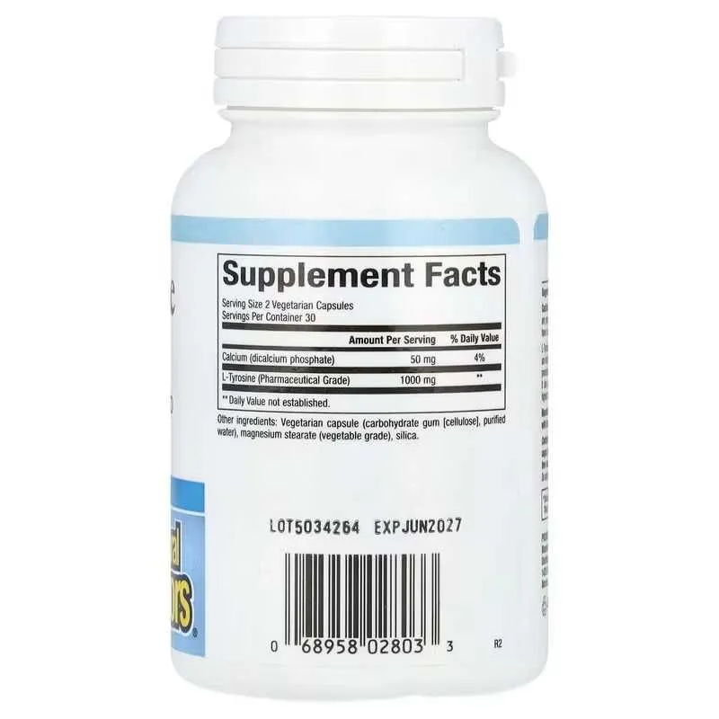 Natural Factors L-тирозин L-tyrosine Л-тирозин 2 Natural Factors L-тирозин L-tyrosine Л-тирозин 2