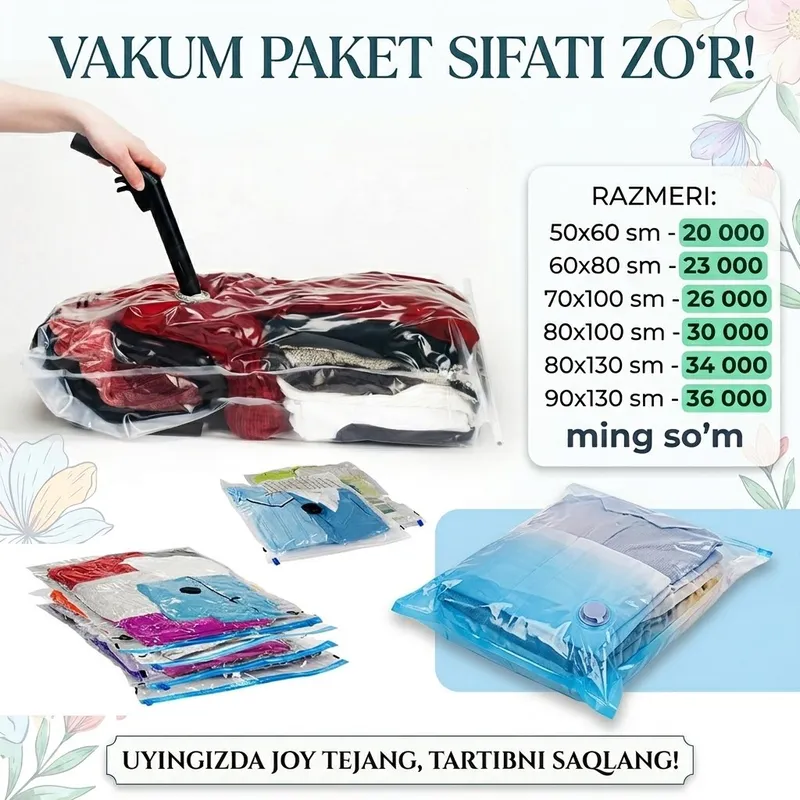 Vakum paket 1 Vakum paket 1