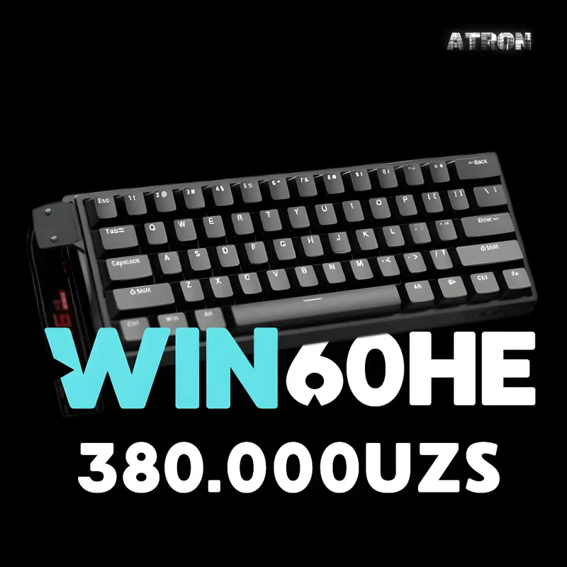 Магнитная Клавиатура AULA WIN60 HE Full Black Магнитная Клавиатура AULA WIN60 HE Full Black
